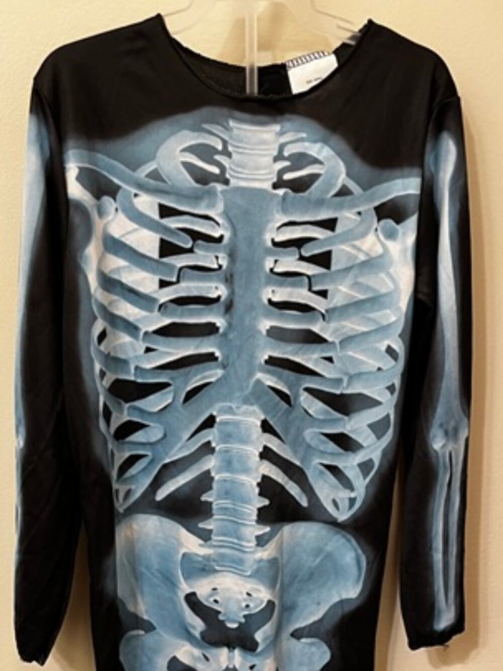 Hyde and Eek! Boutique Kids Black X-Ray Skeleton Jumpsuit Size Small